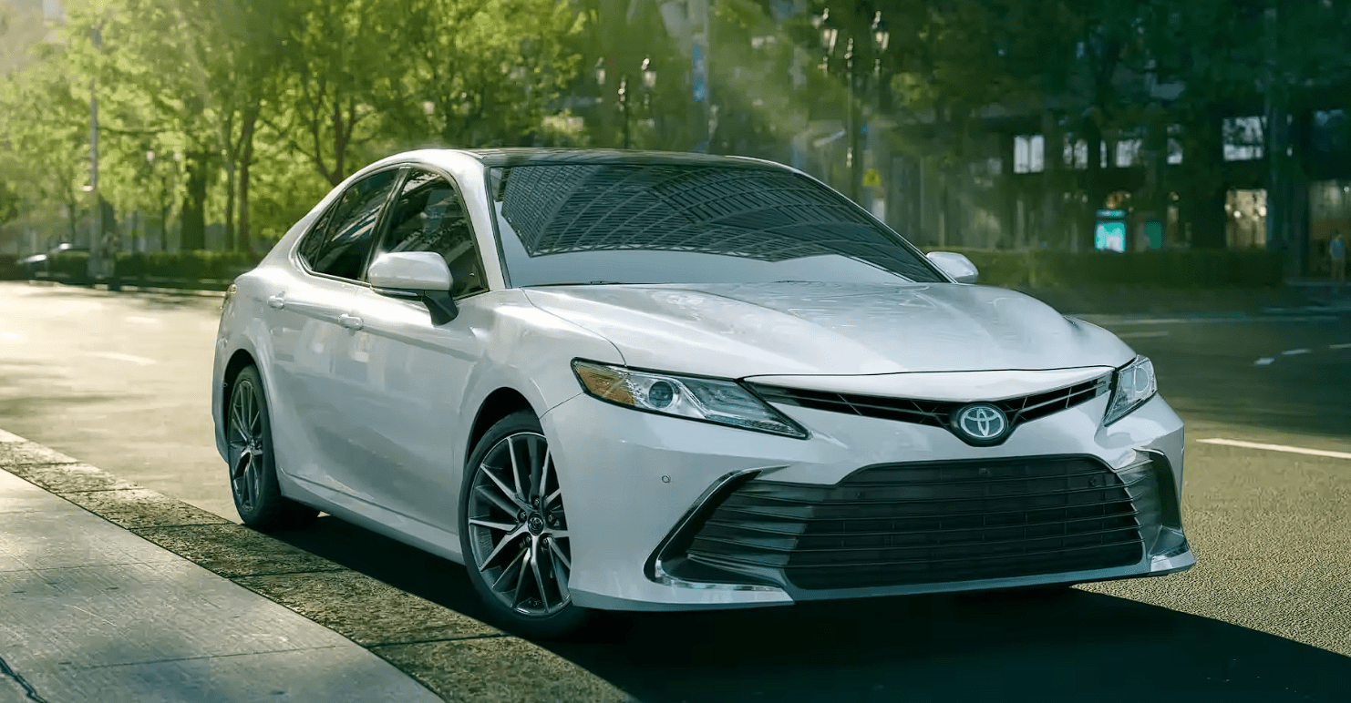 2023 White Toyota Camry