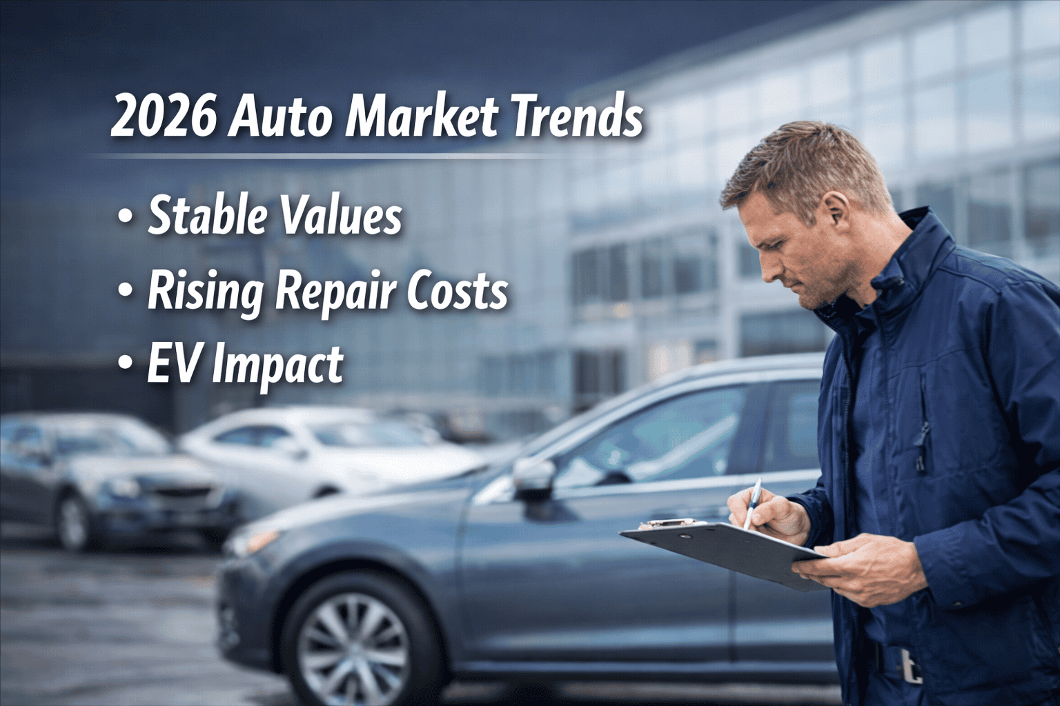 2026 auto market trends affecting vehicle appraisal, diminished value claims and insurance settlements