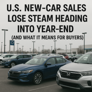 the U.S. new-vehicle market is showing clear signs of fatigue in 2025